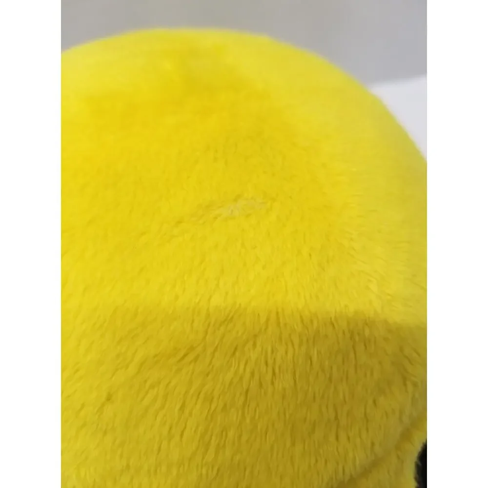 Classic Pac-Man Yellow Plush Toy 7 Inch Video Game Collectible Bandai Namco
